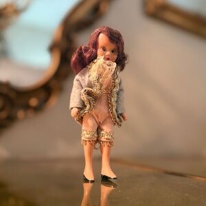 Nancy anne story book doll dressed in period clothing- rare doll 7” collectable